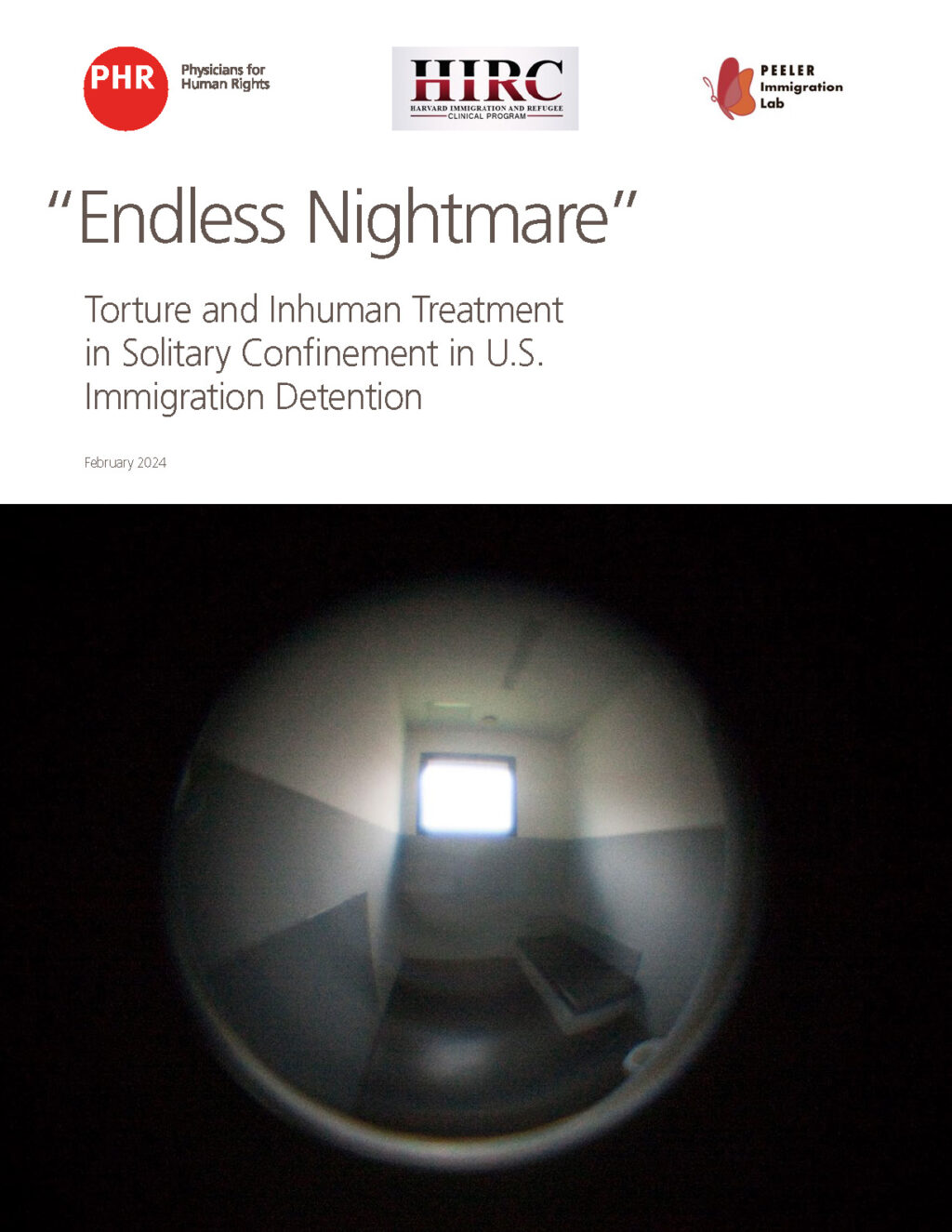 Cover to the Endless Nightmare report
